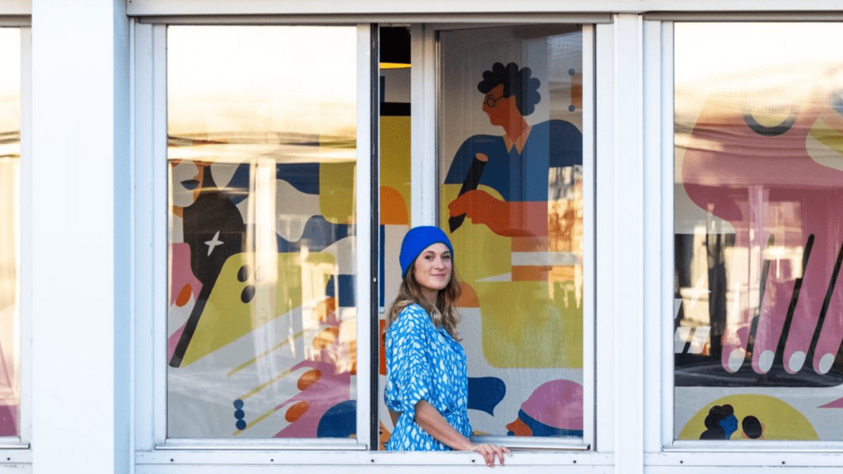 Quand l'art prend vie sur les murs : Rencontre avec Alix d'Anselme, artiste muraliste