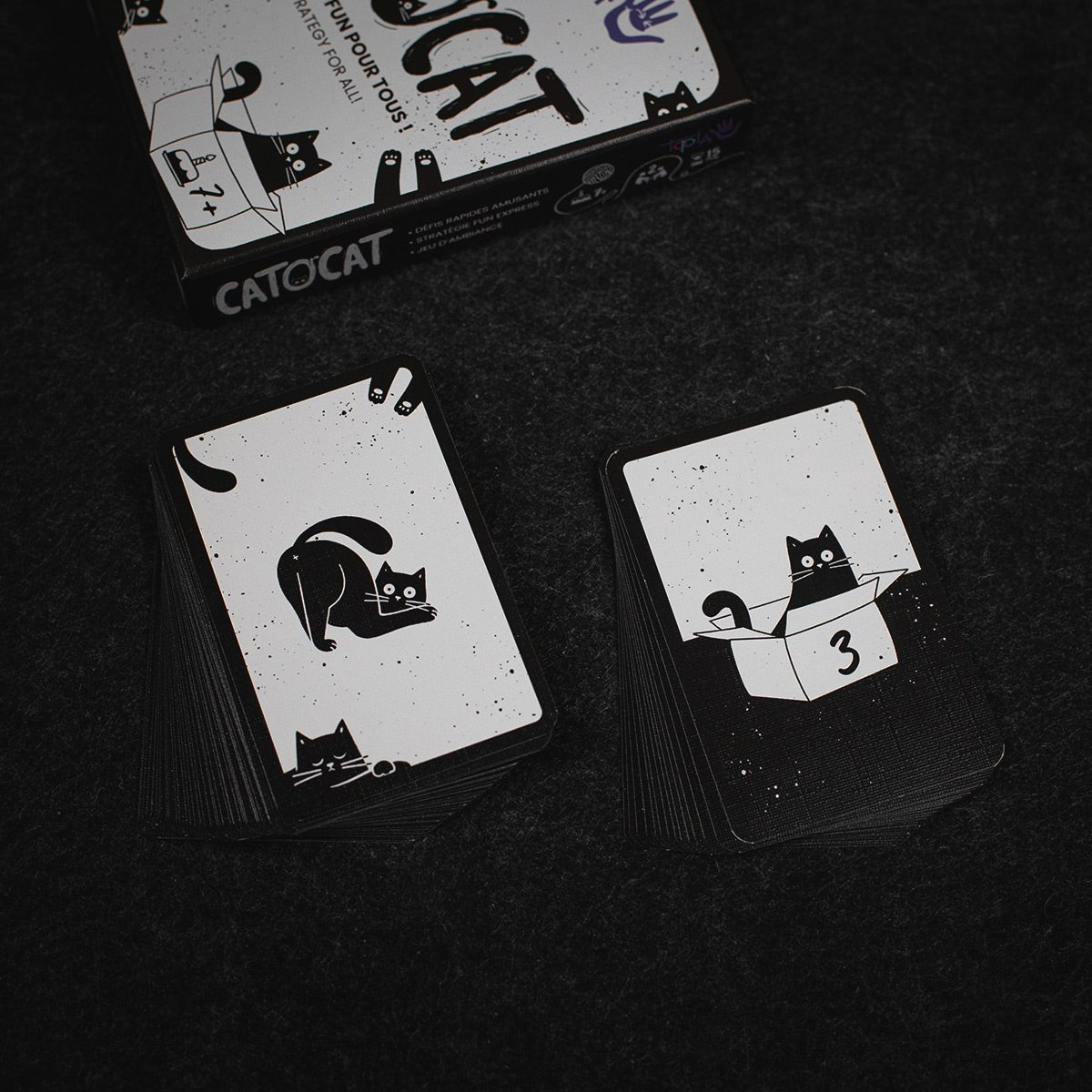 CATOrCAT - jeu de cartes tactique et fun pour 2 joueurs