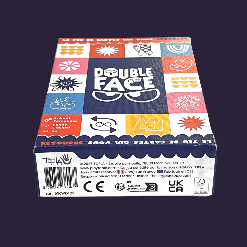 Double Face - Jeu de cartes de plis