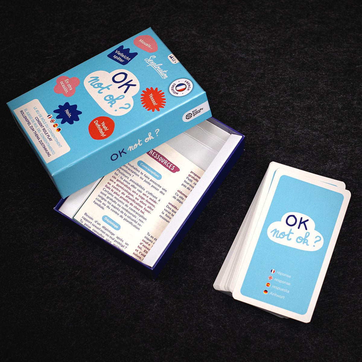 OK not ok? Jeu interactif sur le consentement pour ados et adultes