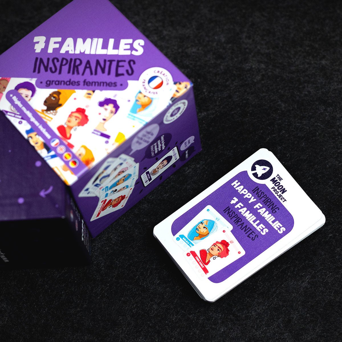 7 familles inspirantes - Le jeu sur les femmes connues ou oubliées