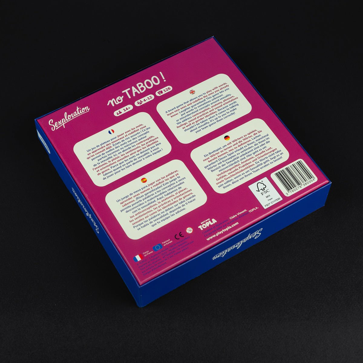 no TABOO ! Le jeu sur les mots pour briser les tabous