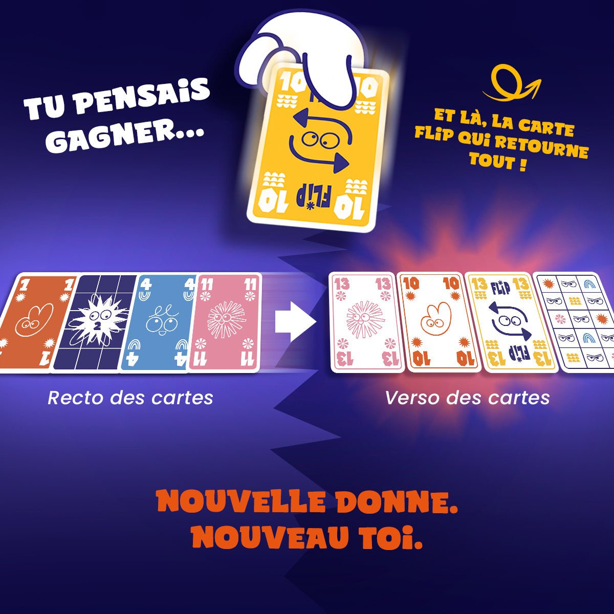 Double Face - Le jeu de cartes qui te retourne