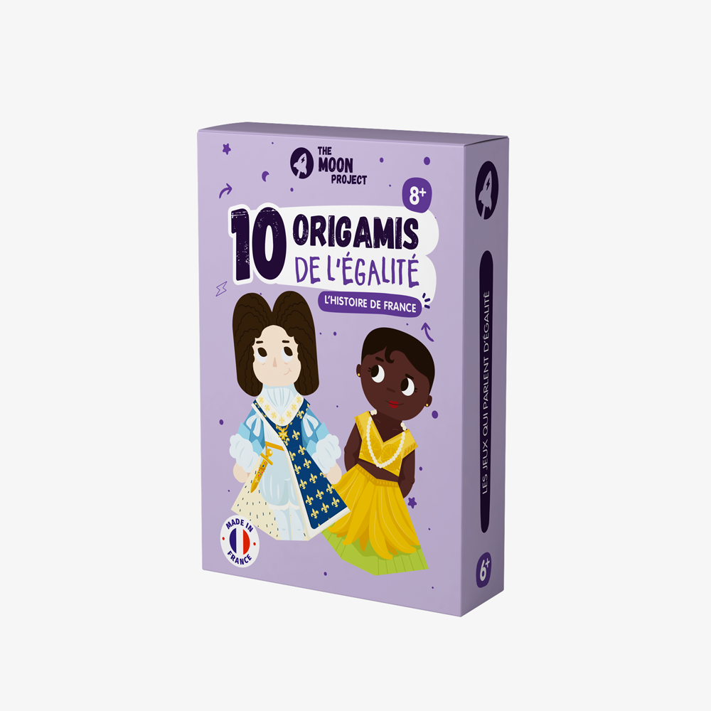 Mes origamis de l'égalité - Histoire de France - Topla - apprendre en s'amusant