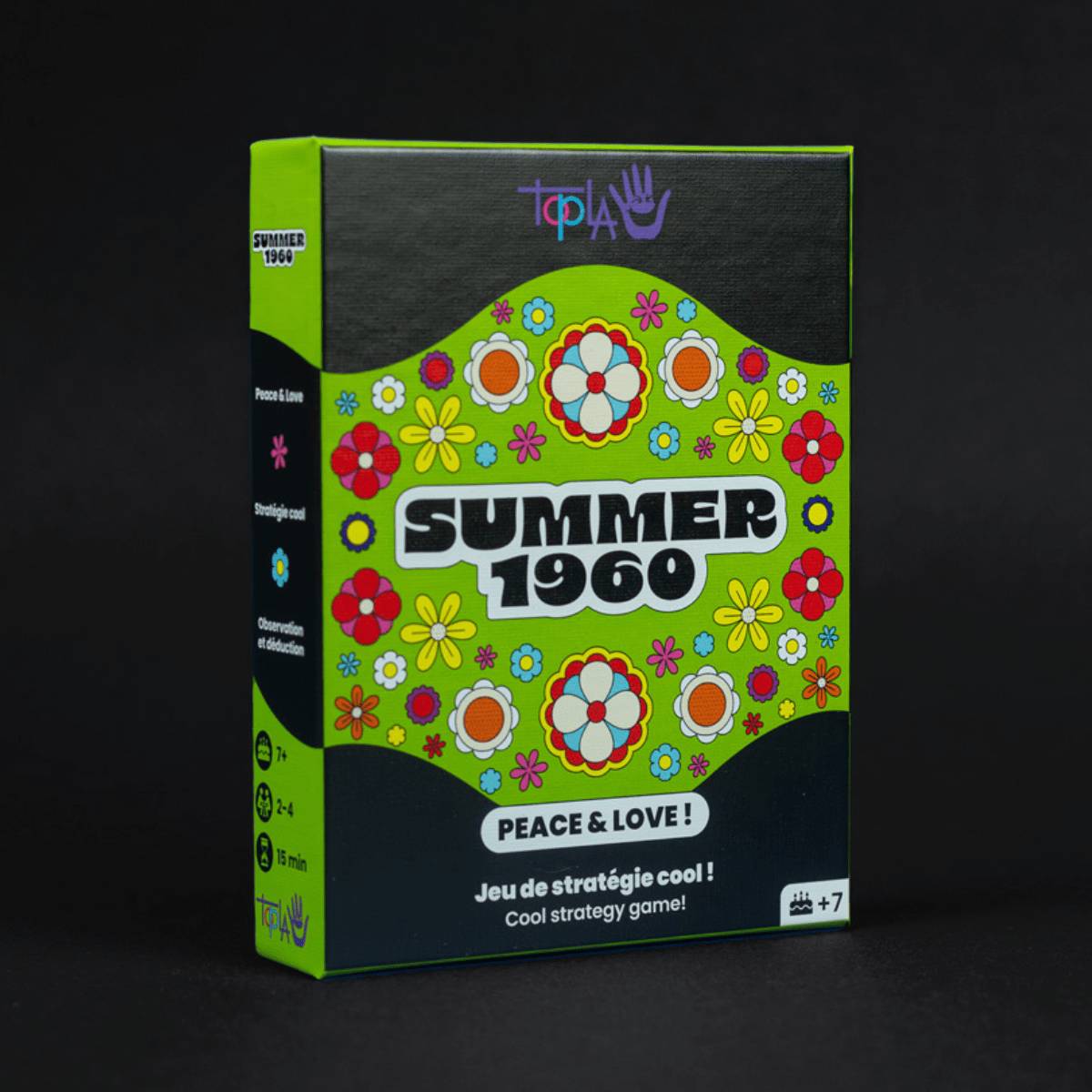 SUMMER 1960 - Jeu de cartes Pop Art pour toute la famille