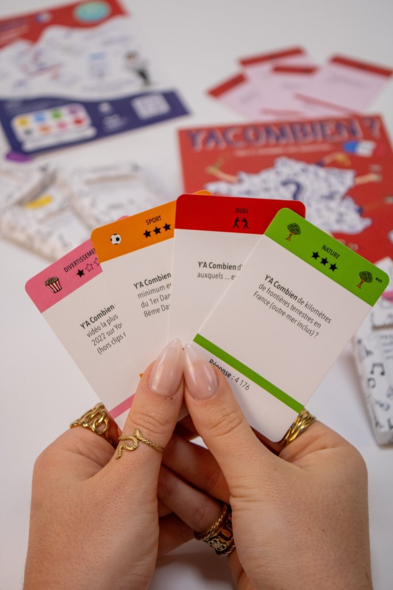 YACOMBIEN - Jeu de société et d'ambiance sur la France