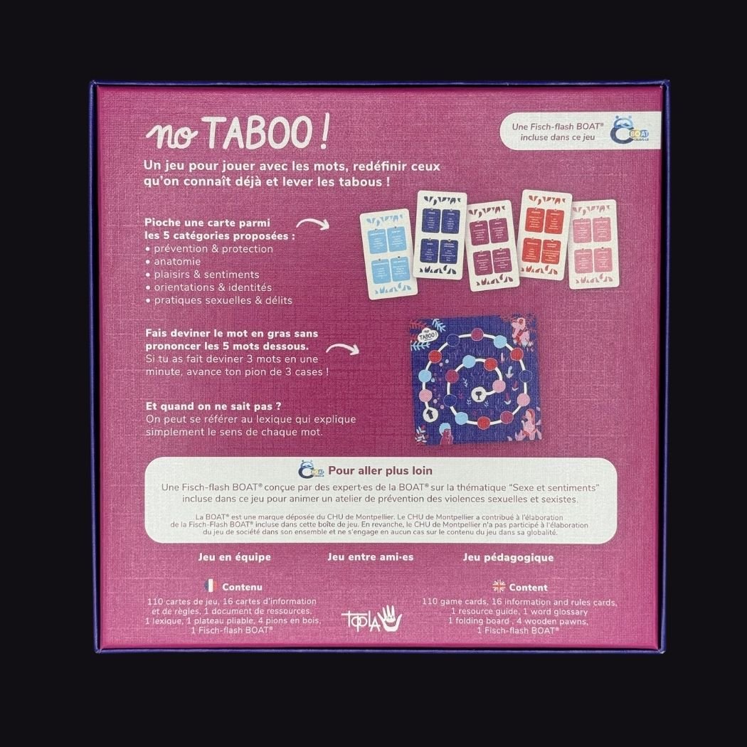 No taboos! Wordplay to break taboos