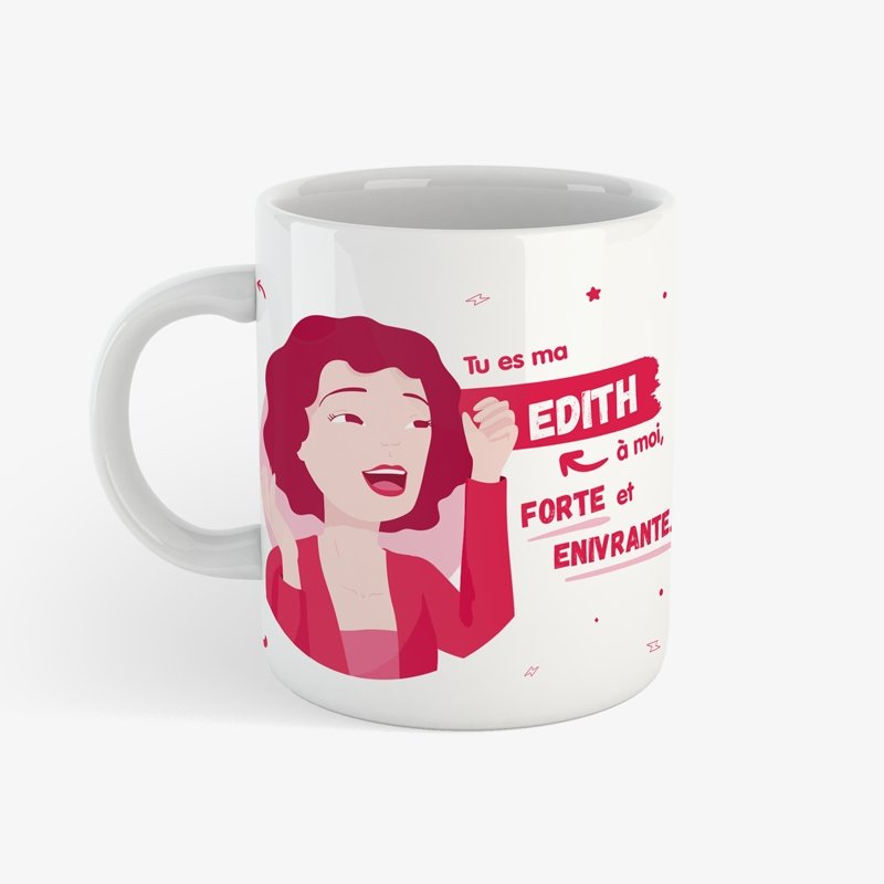 Mug Edith Piaf - Topla - apprendre en s'amusant