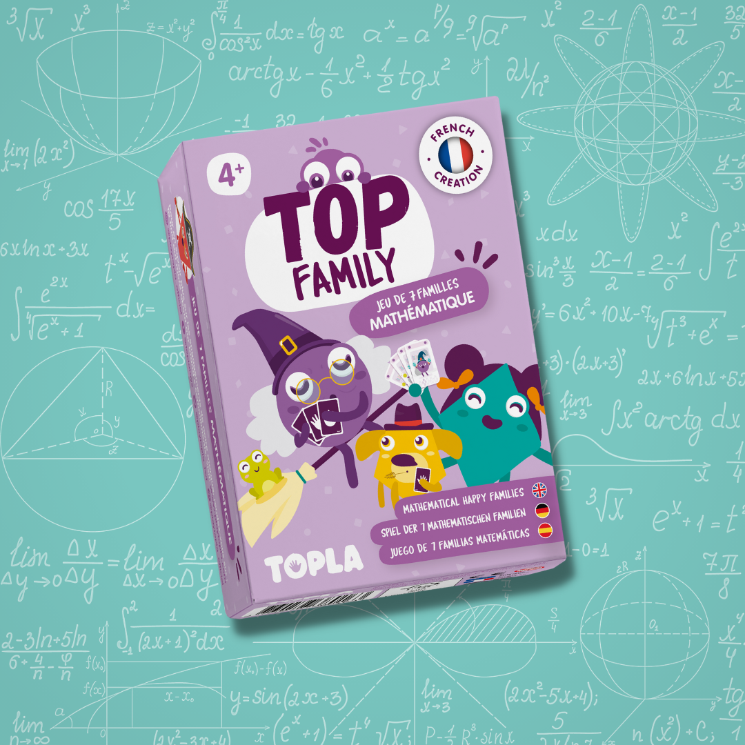 Top'Family - Jeu de 7 familles mathématique - Topla