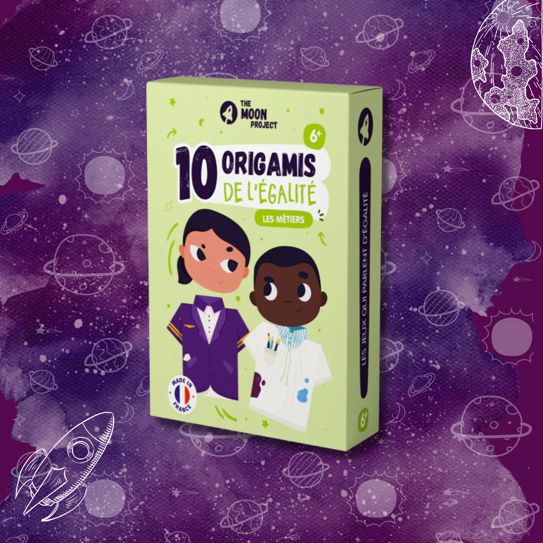 10 Origamis de l’Égalité - Les métiers - Topla